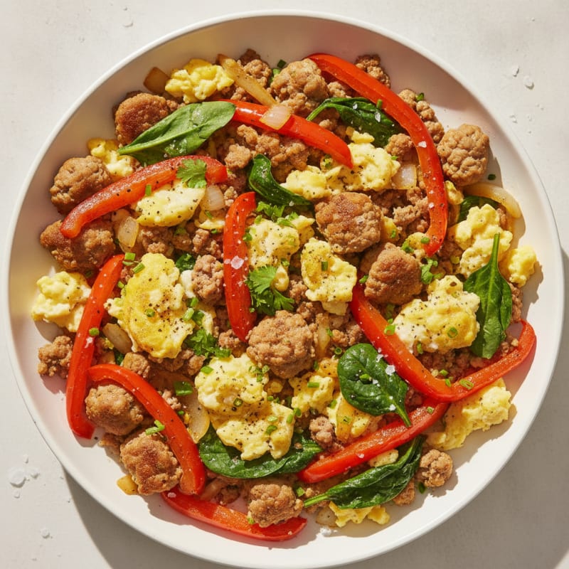 Hearty Grand Slam Breakfast Skillet