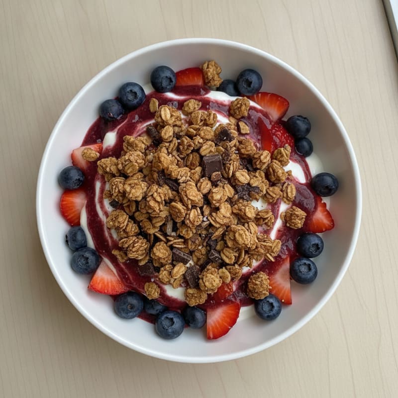Berry Granola Yogurt Parfait