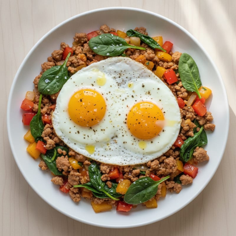 Hearty Grand Slam Breakfast Skillet