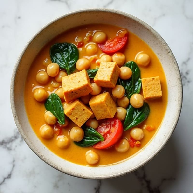 Creamy Coconut Curry Chickpea Stew