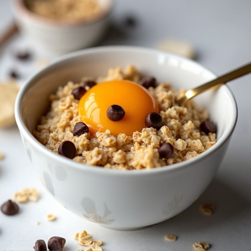 Protein-Packed Fluffy Chocolate Chip Baked Oats