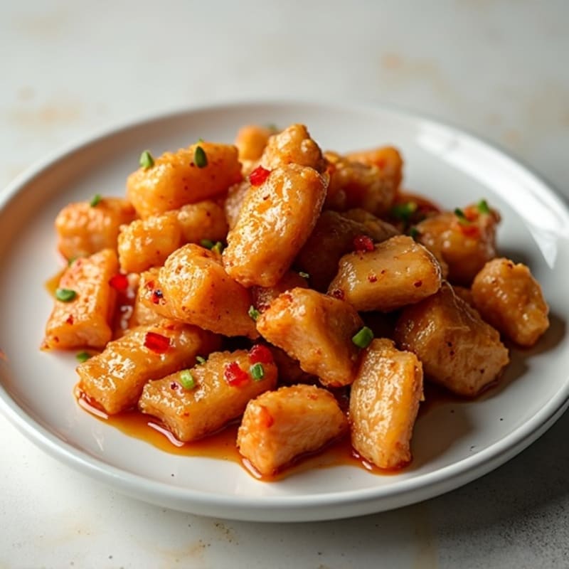 Crispy Baked Sweet and Sour Chicken