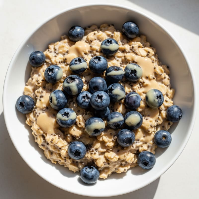 Blueberry Vanilla Overnight Oats