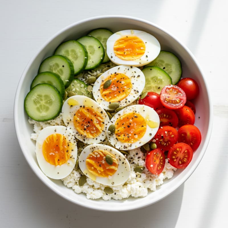 High-Protein Cottage Cheese Power Bowl