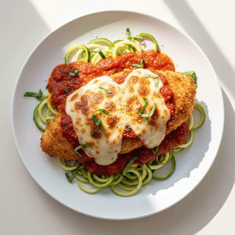 Baked Chicken Parmesan with Marinara