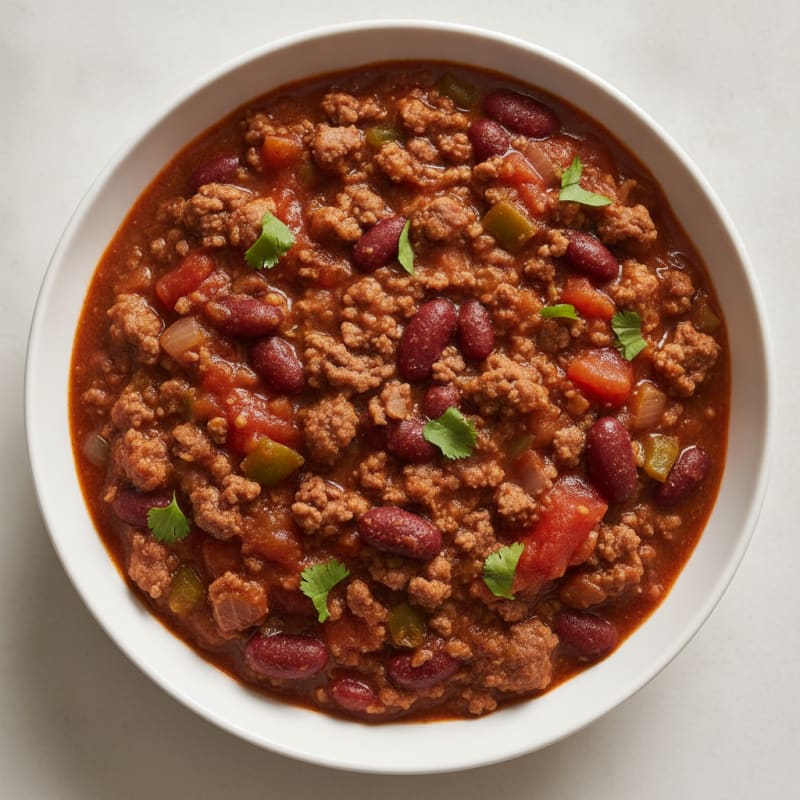 Hearty Beef and Bean Chili