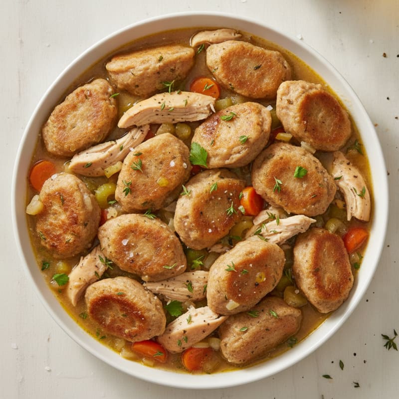 Homestyle Chicken and Herb Dumplings