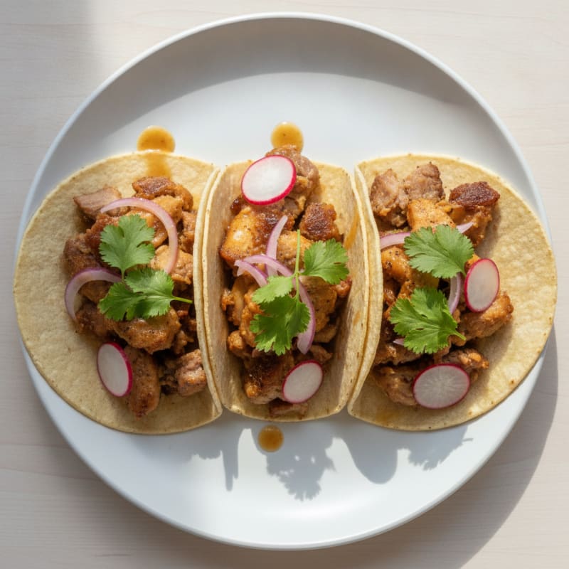 Slow-Cooked Pork Carnitas Tacos