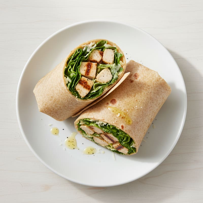 Chicken Caesar Salad Wrap