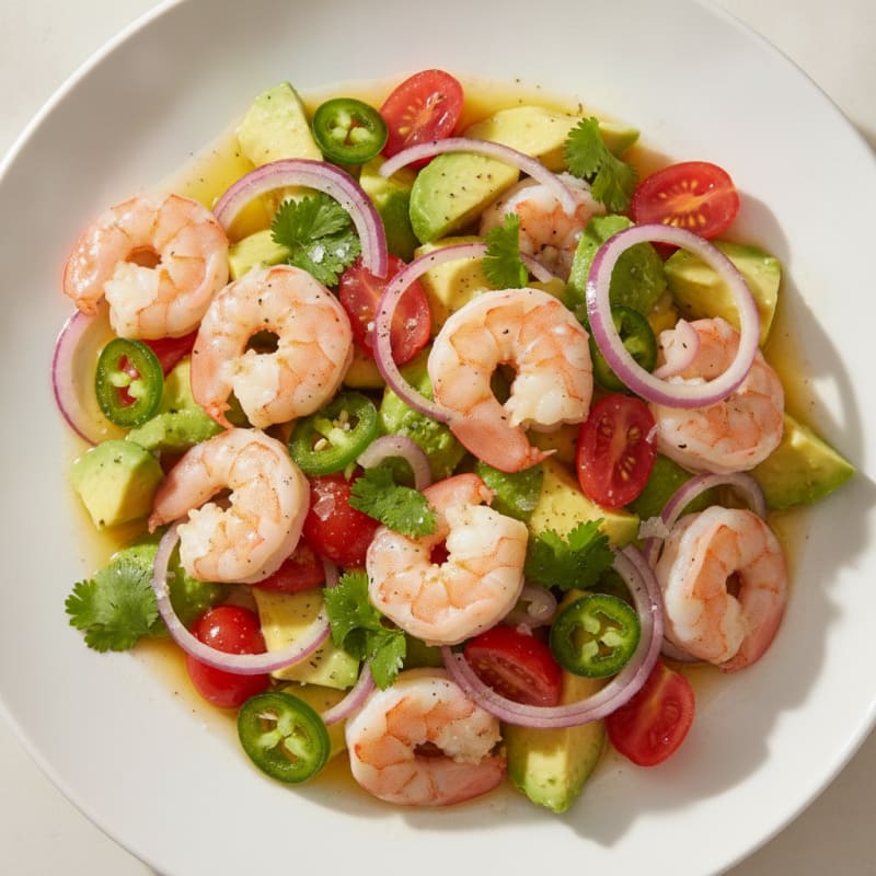 Citrus Shrimp and Avocado Ceviche