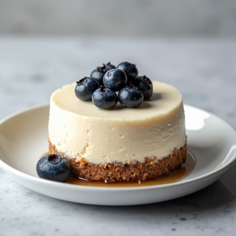 Creamy Greek Yogurt Protein Cheesecake