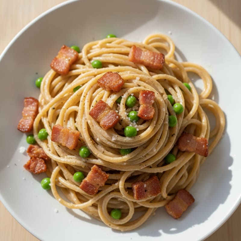 Classic Carbonara with Pancetta