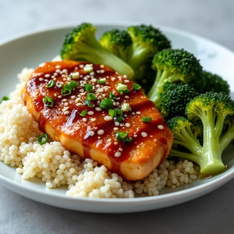 Sticky Teriyaki Chicken with Roasted Broccoli
