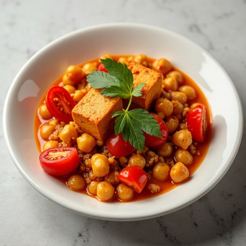 Hearty Spiced Chickpea Masala