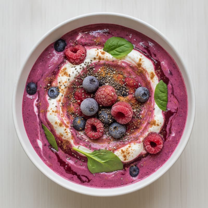 Mixed Berry Protein Smoothie