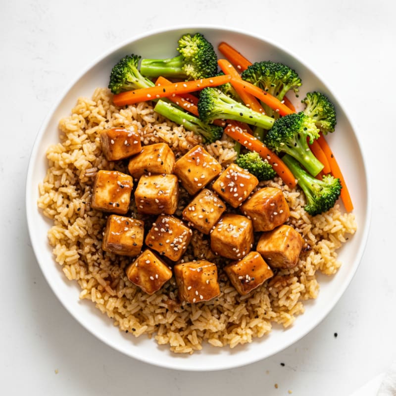 Teriyaki Chicken and Rice Bowl
