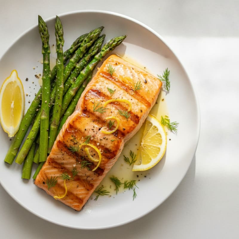 Lemon Herb Grilled Salmon
