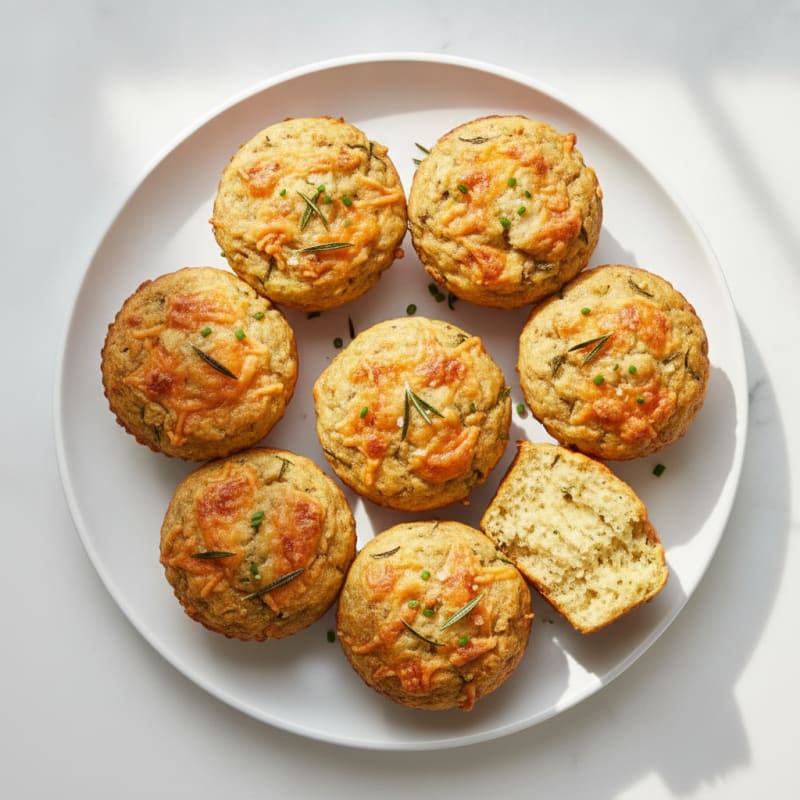 Cheesy Herb Gluten-Free Muffins
