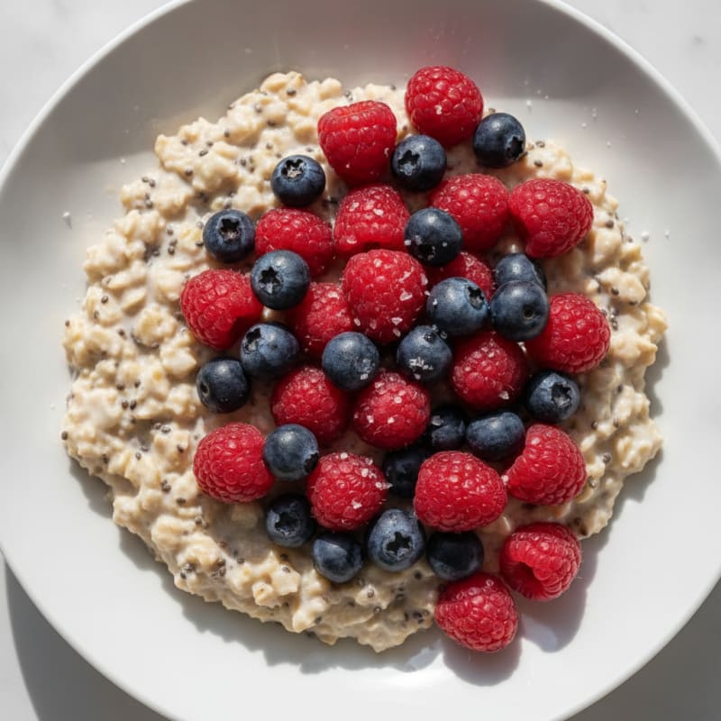 Classic Overnight Oats with Berries