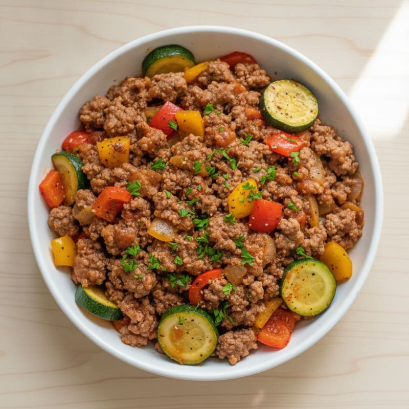 Hearty Ground Beef Skillet