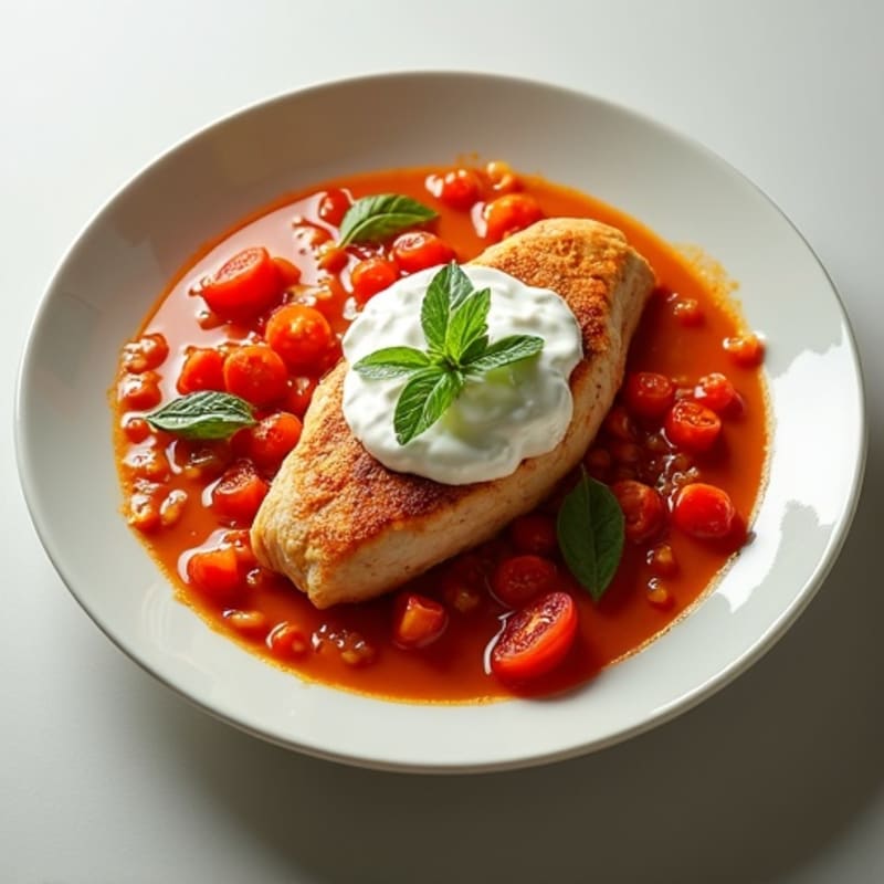 Creamy Spiced Tomato Chicken