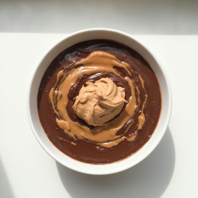 Creamy Chocolate Protein Pudding with Skyr Yogurt