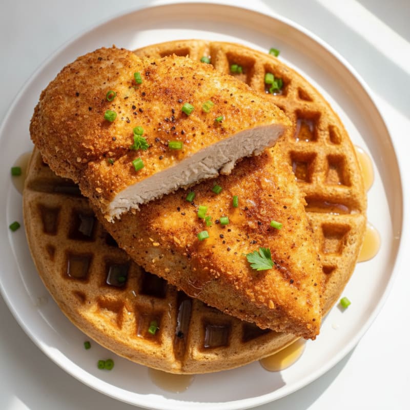 Golden Chicken & Waffles