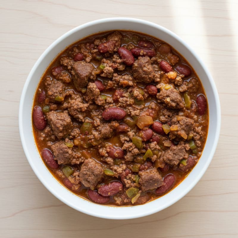 Smoky Beef and Bean Chili