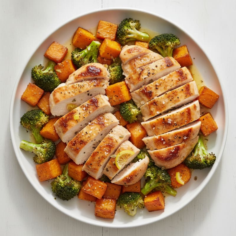 Sheet Pan Lemon Herb Chicken and Veggies