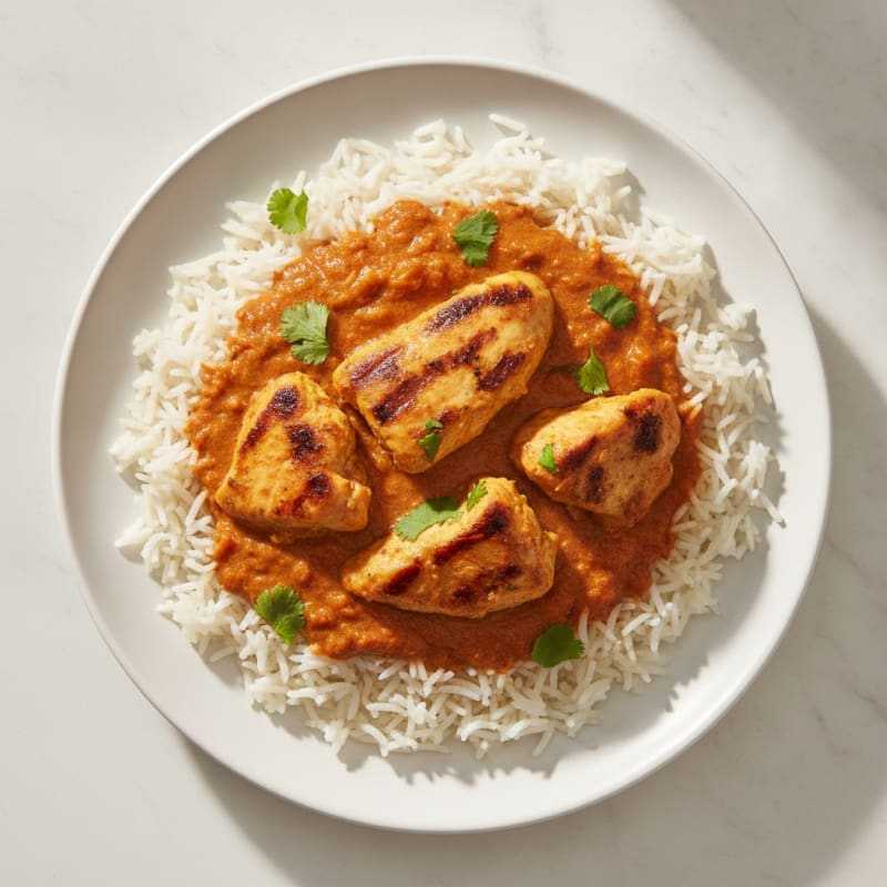 Chicken Tikka Masala with Basmati Rice