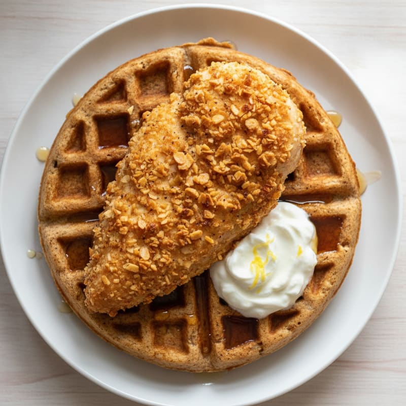 Golden Chicken & Waffles