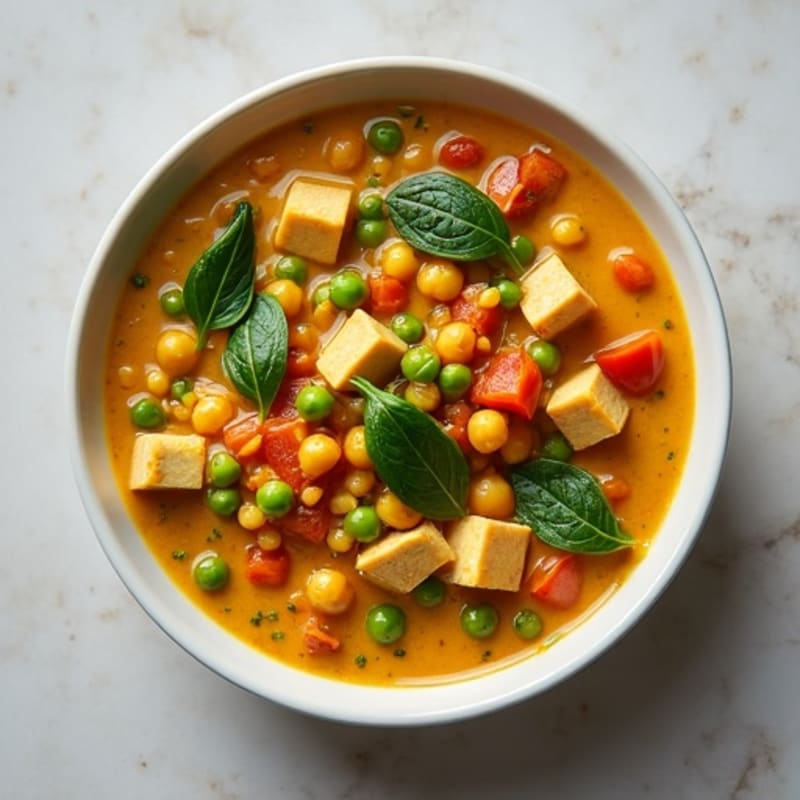 Creamy Coconut Chickpea Curry Stew