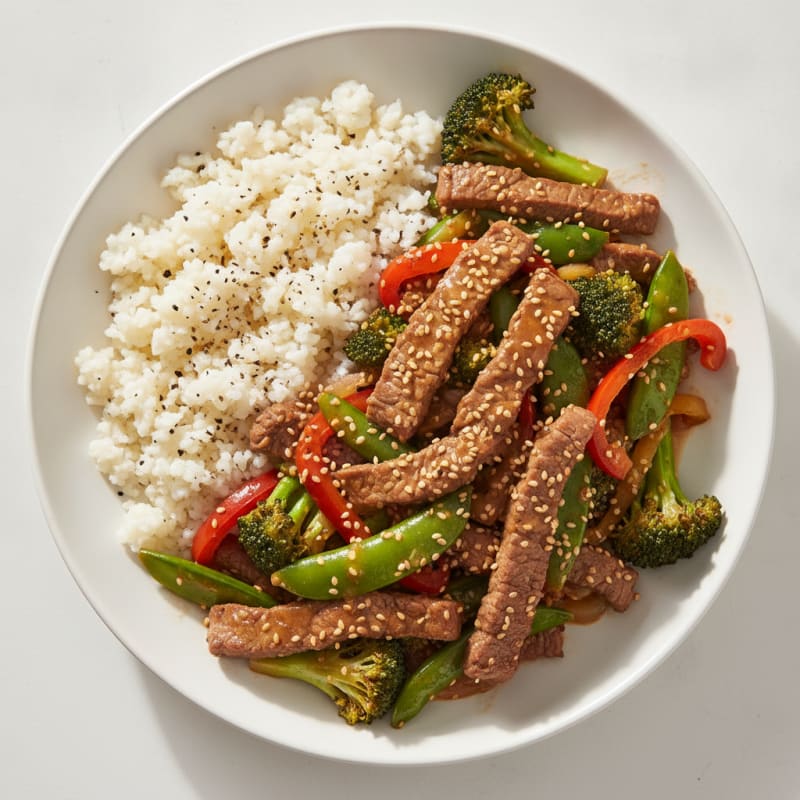 Sesame Ginger Beef Stir-Fry