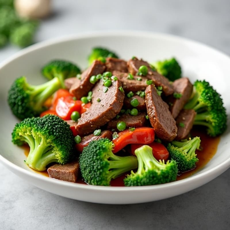 Lean Beef and Crisp Broccoli Stir-Fry