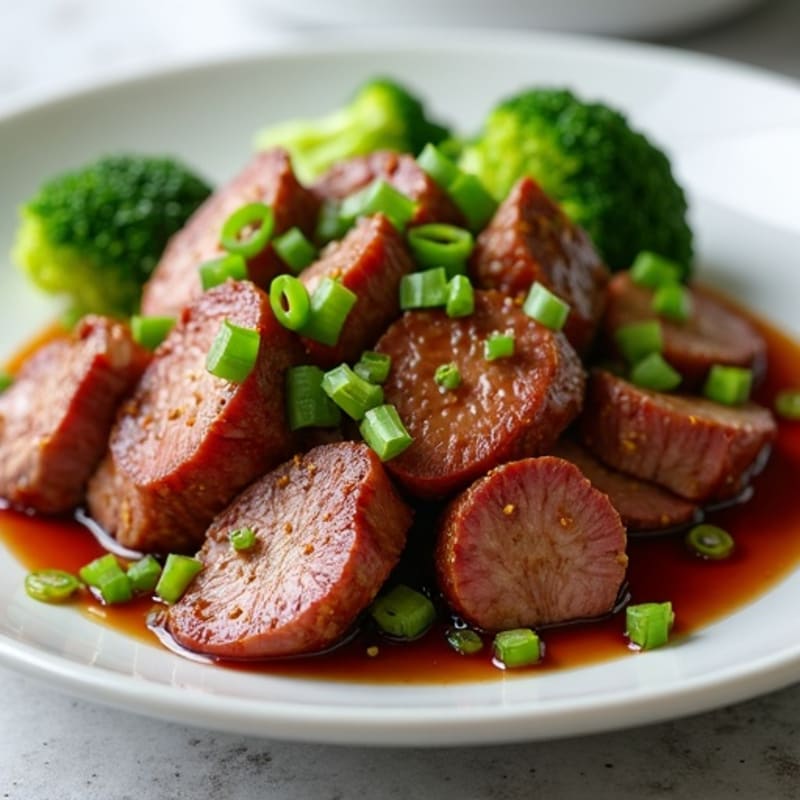 Thinly Sliced Sweet and Savory Marinated Beef