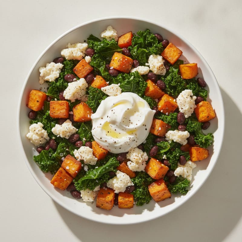 Sweet Potato and Kale Hash