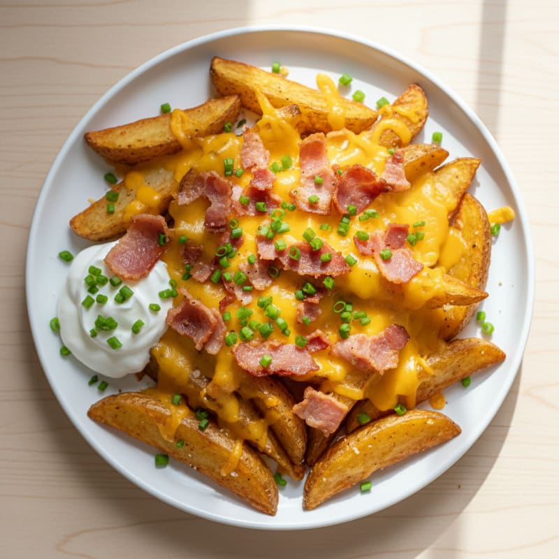Crispy Bacon Cheese Fries