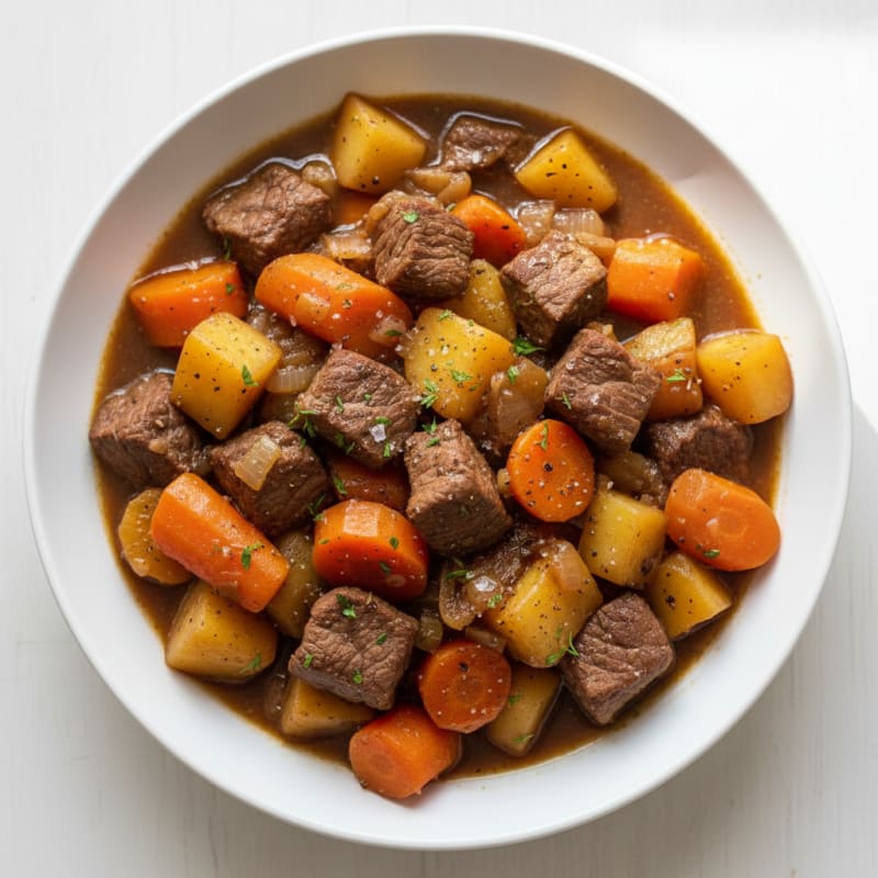 Hearty Beef and Root Vegetable Stew