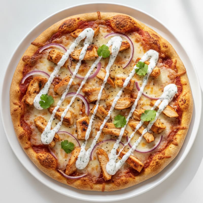 BBQ Ranch Chicken Pizza