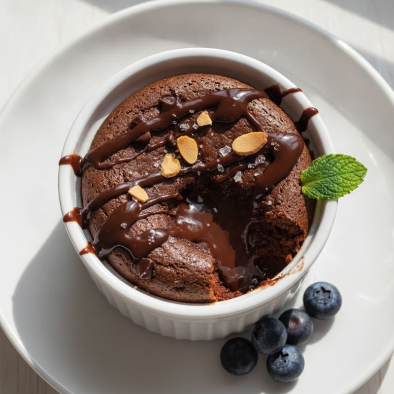 Decadent Chocolate Protein Mug Cake