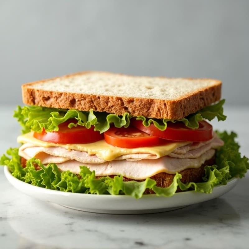 Lean Turkey Club Sandwich