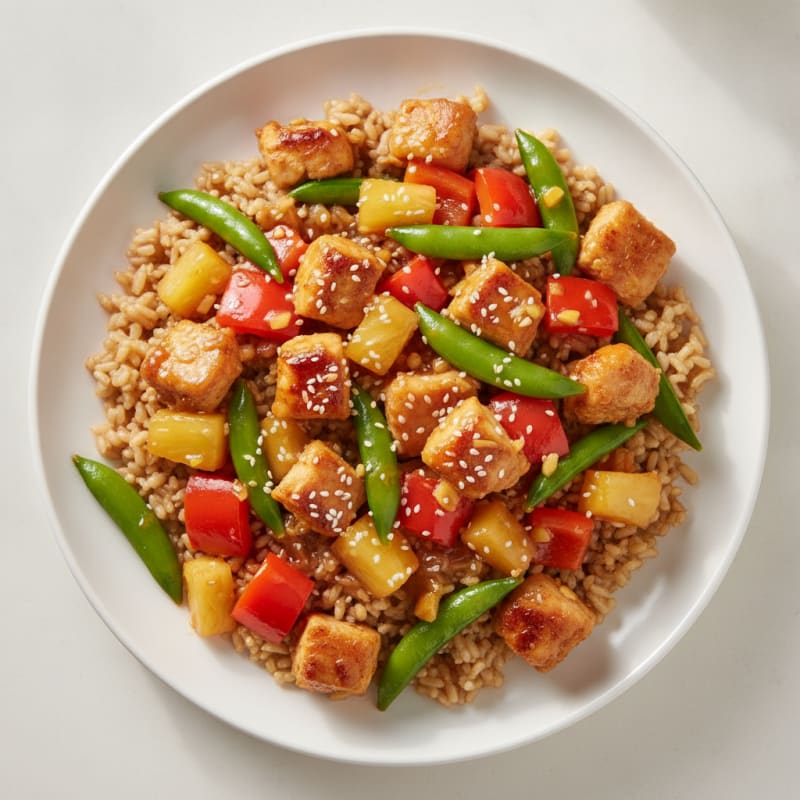 Sweet and Sour Chicken Stir-Fry