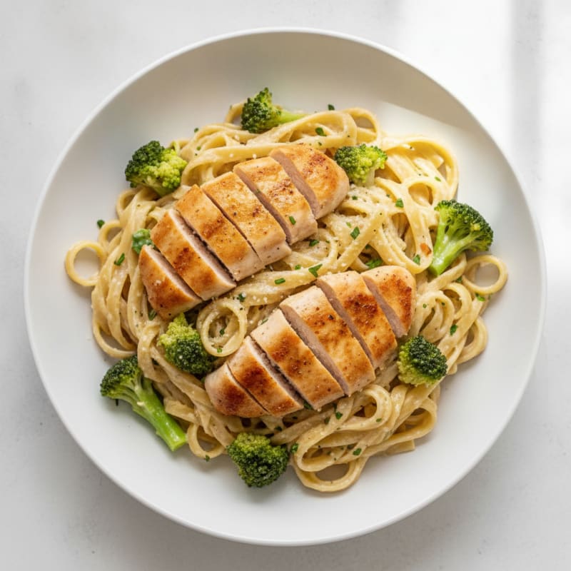 Chicken Alfredo Fettuccine Pasta
