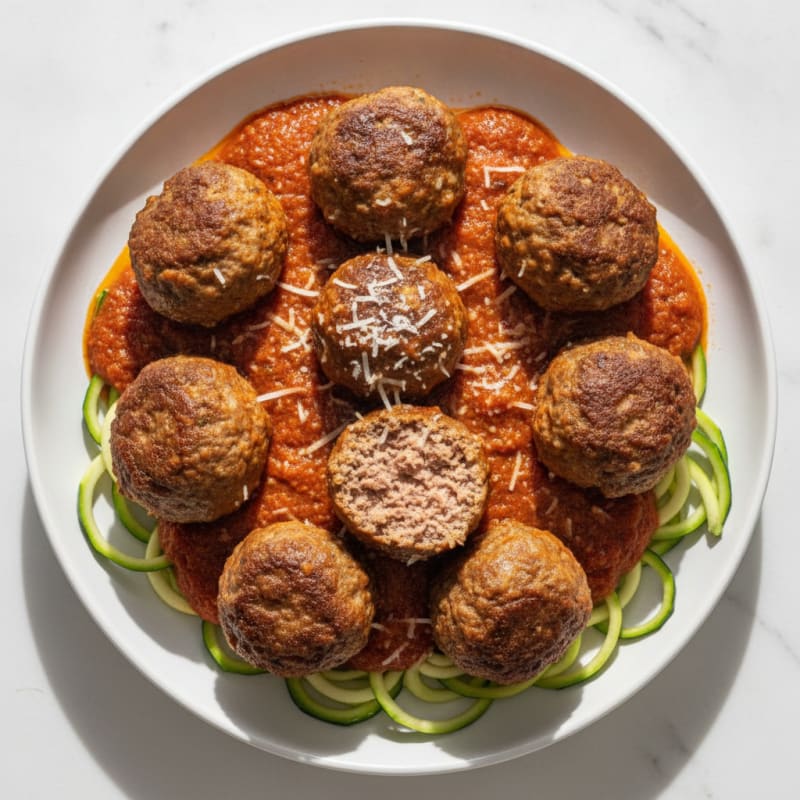 Classic Italian Beef Meatballs in Marinara