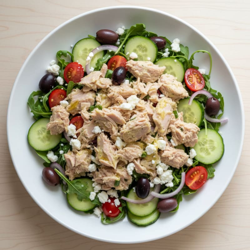 Mediterranean Tuna Power Bowl
