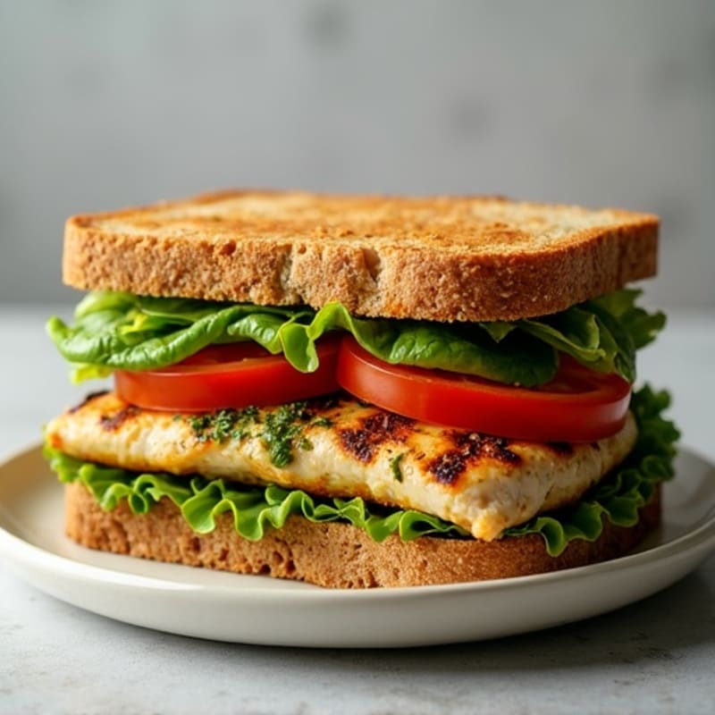 Grilled Pesto Chicken Sandwich