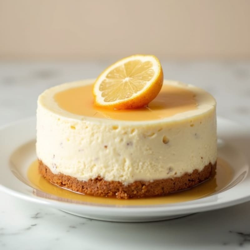 Vanilla Greek Yogurt Protein Cheesecake