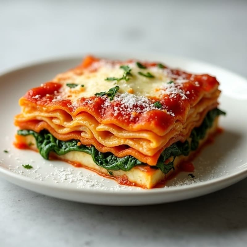 Hearty Layered Veggie Lasagna
