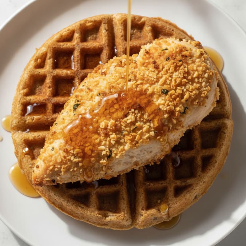 Golden Chicken & Waffles
