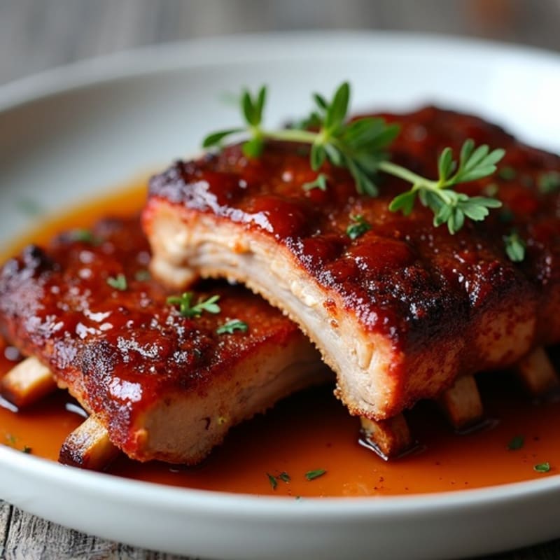 Slow-Smoked Tender BBQ Ribs